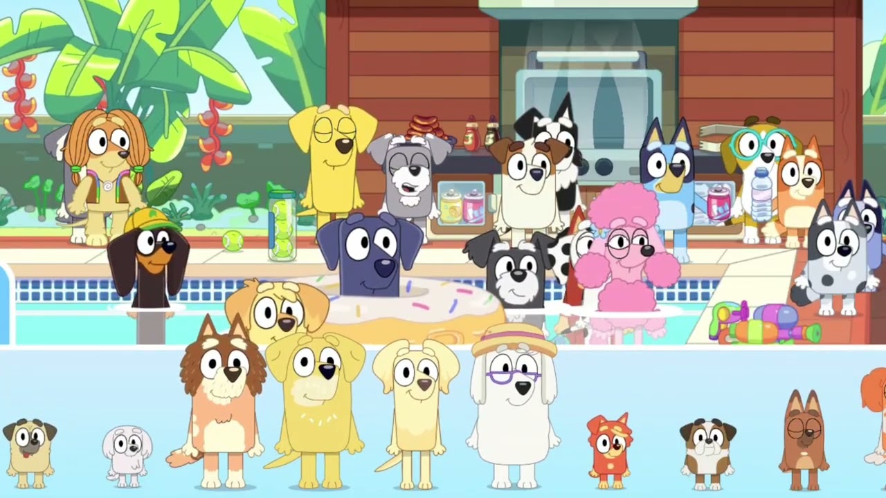 Bluey Let's Play 🐶 UNCLE STRIPE HOUSE CHAOS - Bluey & Bingo's Fun Playtime | Fun Kids Gameplay