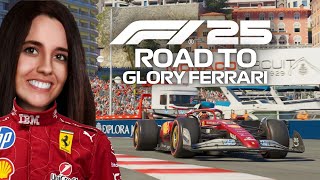 F1 25 Road To Glory Driver Career In Ferrari  100 Monaco U0026 Spain