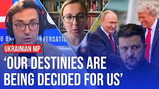 Ukrainian reacts to the Trump-Putin peace talks | LBC
