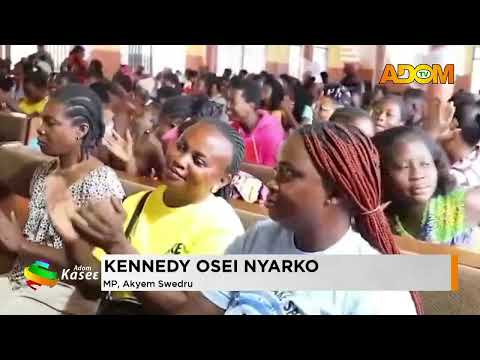 Reducing Unemployment: Akyem Swedru MP calls on youth to build careers of chasing non-existent jobs