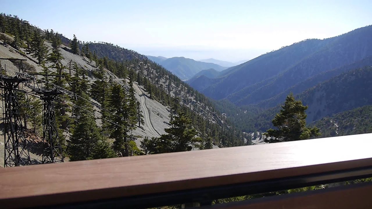 Scenic View from Top Of The Notch Restaurant Mt.Baldy YouTube