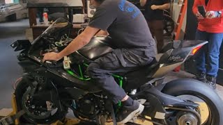 2024 KAWASAKI H2R DYNO RUN 260RWHP ON PUMP GAS!