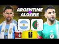 🔴 [LIVE] 🇦🇷 ARGENTINE - ALGÉRIE 🇩🇿 / ⚪🟢 UN COME-BACK HISTORIQUE ! - COUPE DU MONDE 2026 - COMMENTÉ