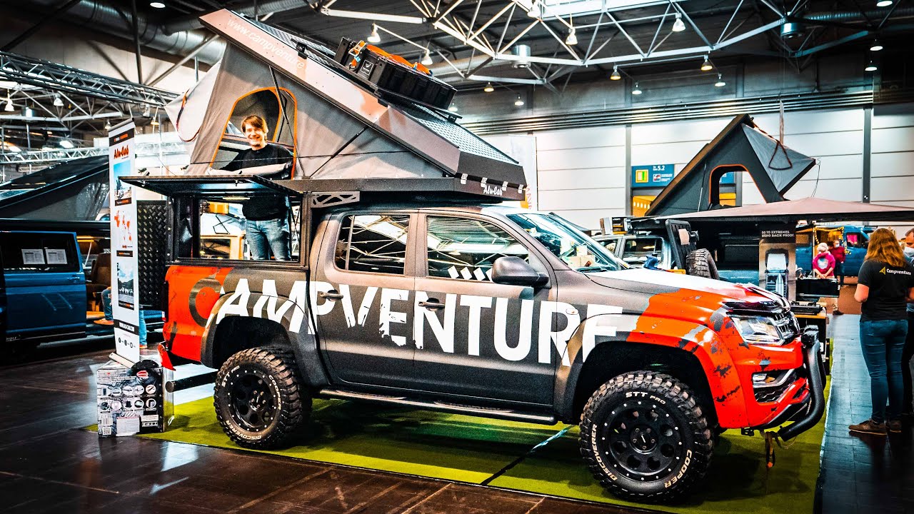 4x4 Allrad Camping Adventure mit Campventure VW Amarok Offroad Ausbau | TC Leipzig 2021