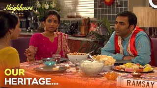 Priyas Dinner In Traditional Attire Neighbours