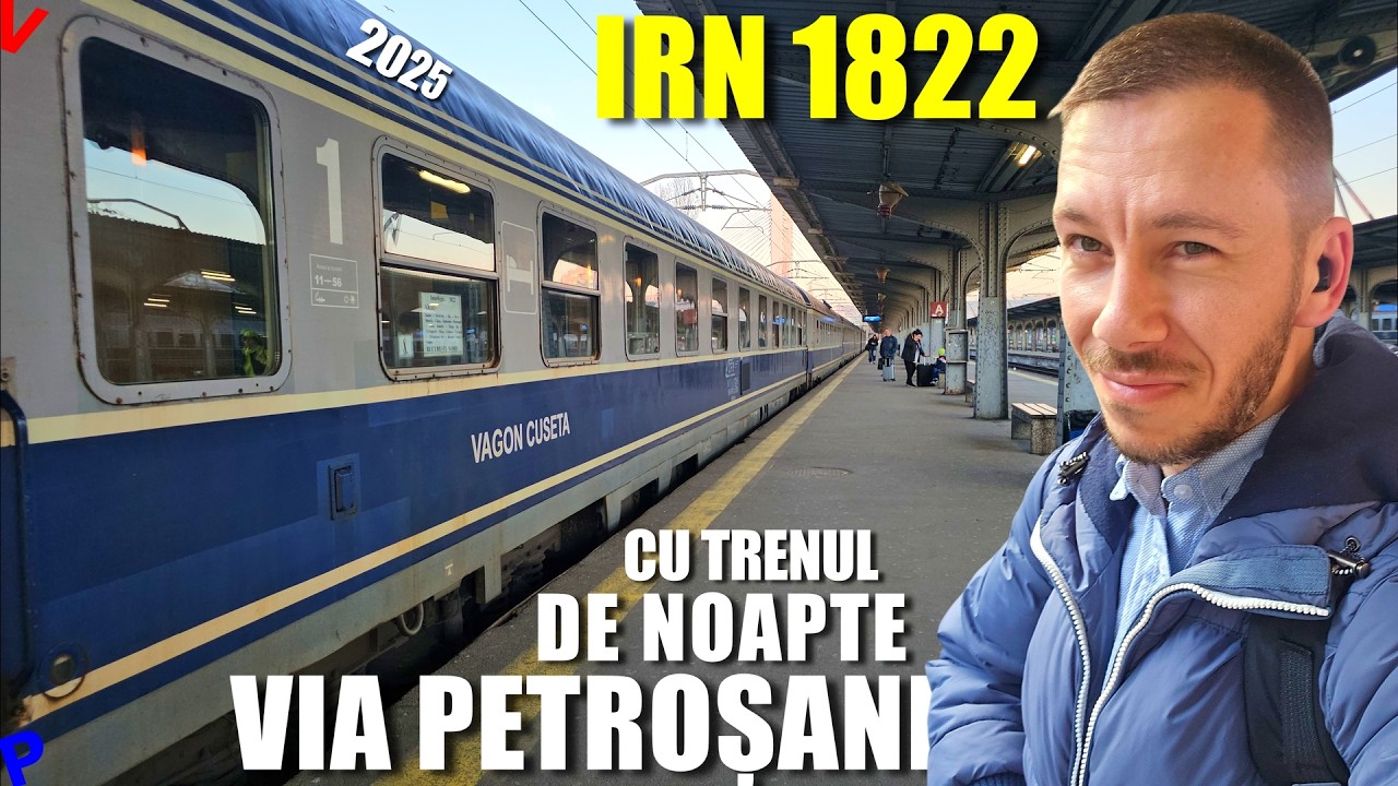 Cum e să dormi într-un tren de noapte în România (2025)? 🚆 Arad – București, cușetă și realitate