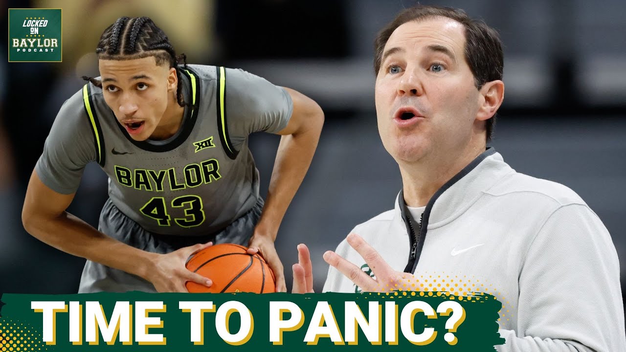 PANIC: Baylor In DANGER Of Falling to the BOTTOM of Big 12 Conference, Can Scott Drew ANSWER?