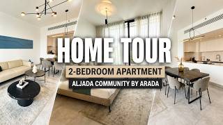 HOME TOUR | 2-BEDROOM APARTMENT ALJADA COMMUNITY BY ARADA