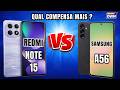 QUAL COMPENSA MAIS ?  REDMI NOTE 15 5G VS SAMSUNG A56 5G ​#smartphone #samsung #redmi #videos