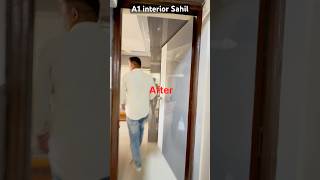 Best 1BHK interior design ideas, #interiordesign #shorts #viral #home