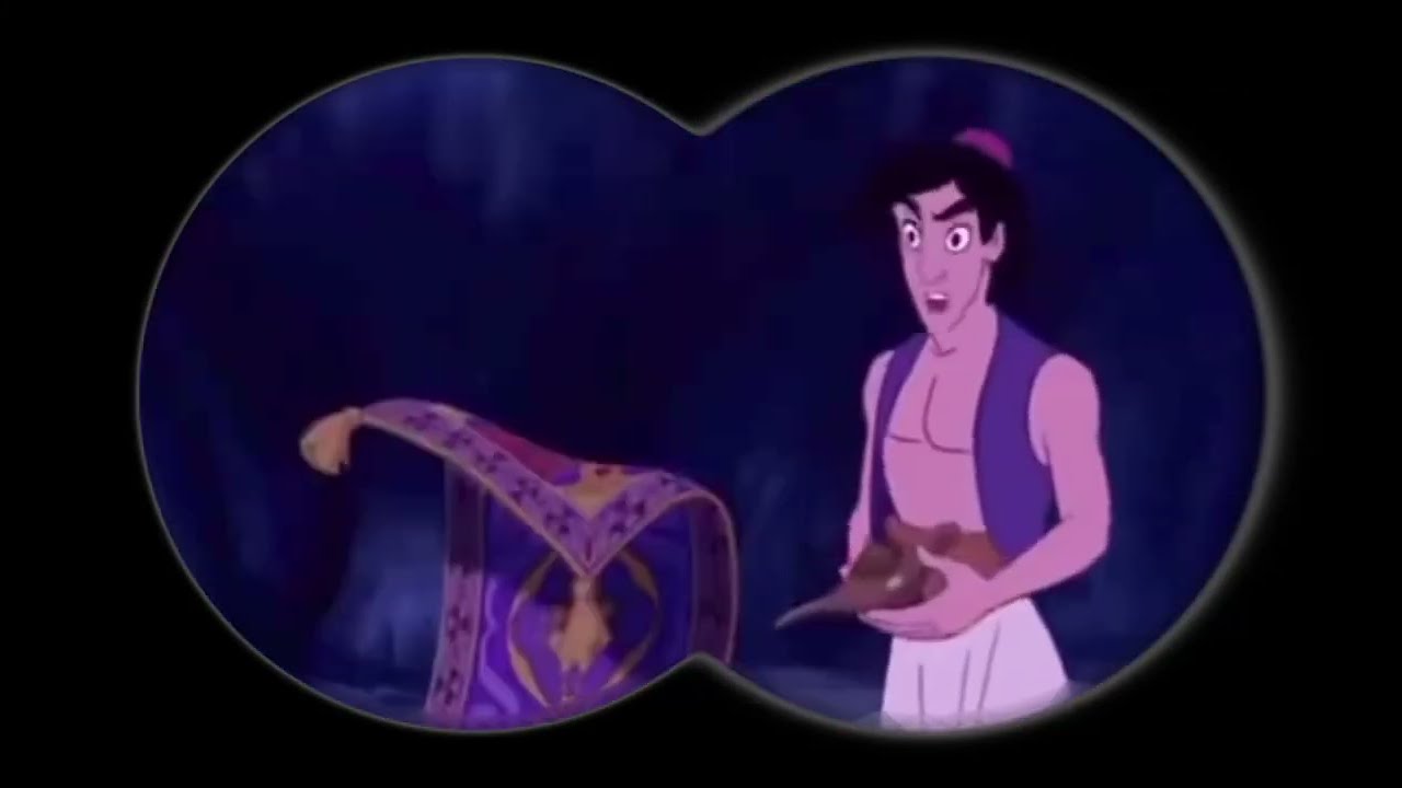 Genie As Laddie The Dog (Binoculars)