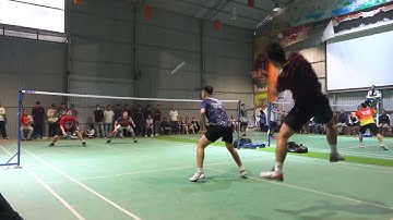 Badminton | Tuấn Anh/ Dương Thiều vs Ngọc Triệu/ Tiến Tuấn | Giải cầu lông chùa Liên Trì 2023