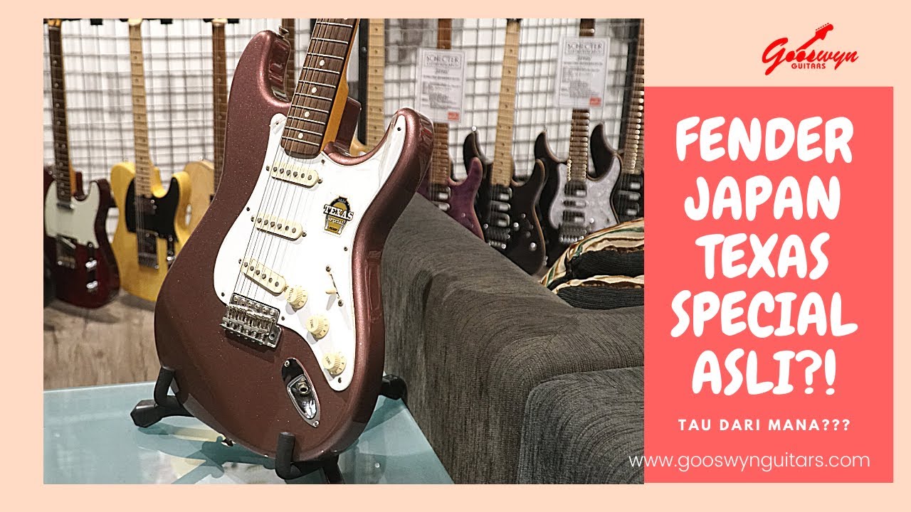 Educational Session: How to Identify Fender Japan Texas Special