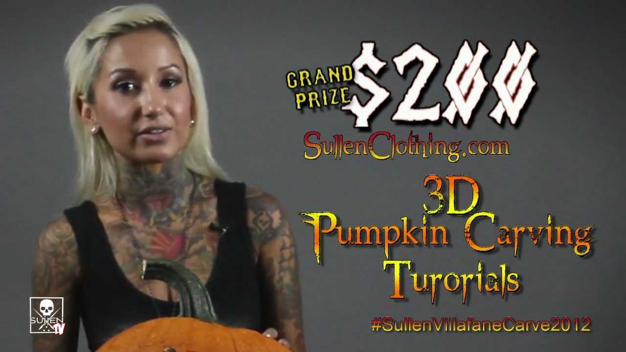 Villafane Studios Presents Pumpkin Carving with Bernadette