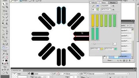 Using the Color Blender Tool in Adobe Fireworks CS4