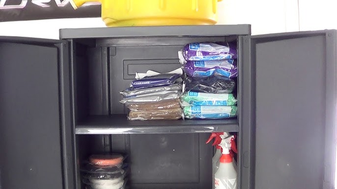 Sterilite 4 Shelf Utility Cabinet