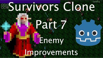 Make a Vampire Survivors Clone in Godot 4: Part 7 - Enemy Improvements