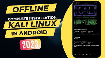 HOW TO INSTALL KALI LINUX ON ANDROID WITHOUT ROOT NO ERROR AND OFFLINE INSTALLATION IN 2023
