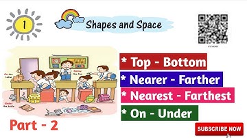 Chapter 1 Shapes and Space (Part 2) | NCERT Class 1 Maths