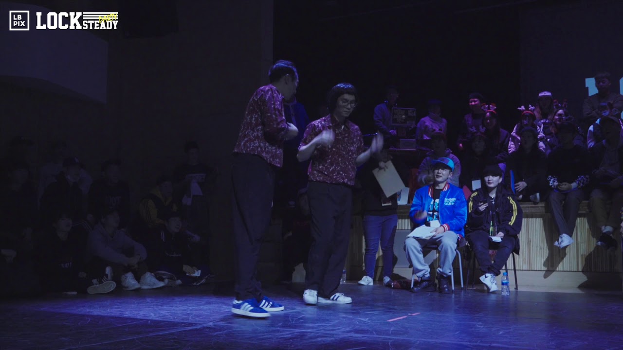 FUNK REAL MOVE vs SISTER｜Non Locker Best8 @ LOCK STEADY PARTY vol.9 (2017)｜LB-PIX