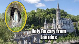Holy Rosary from Lourdes || English Rosary || 11.05.2024