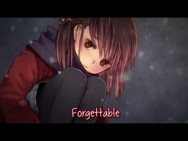 【Nightcore】→ Forgettable || Lyrics class=