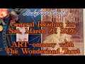 General Reading for Sat. Mar. 21, 2026 with the Wonderland Tarot using ART-omancy