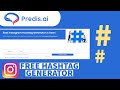 Predisai  instagram hashtag strategy hindi