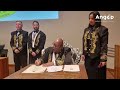 Ministro da Cultura toma posse como Académico Imortal no Brasil
