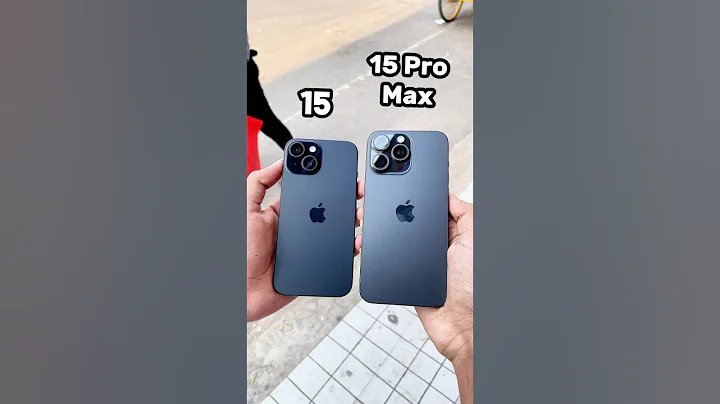 iPhone 15 Vs iPhone 15 Pro Max || Camera Zoom Test! #shorts