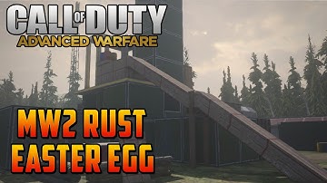 Call of Duty: Advanced Warfare - "RUST" Easter Egg | MW2