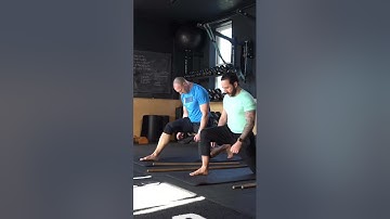 Front splits and hip flexor training drills