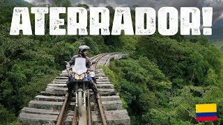 ☠ NUNCA TUVIMOS TANTO MIEDO!! LA MORTAL RUTA DEL FERROCARRIL | Vuelta al mundo en moto   E105