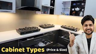 Modular Kitchen Cabinets :Types, Sizes &amp; Price Details (2026)- पूरी जानकारी