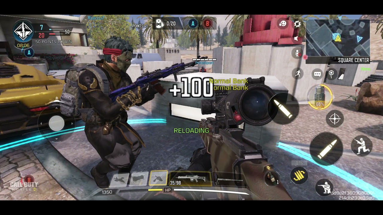 Playing call of duty mobile - YouTube