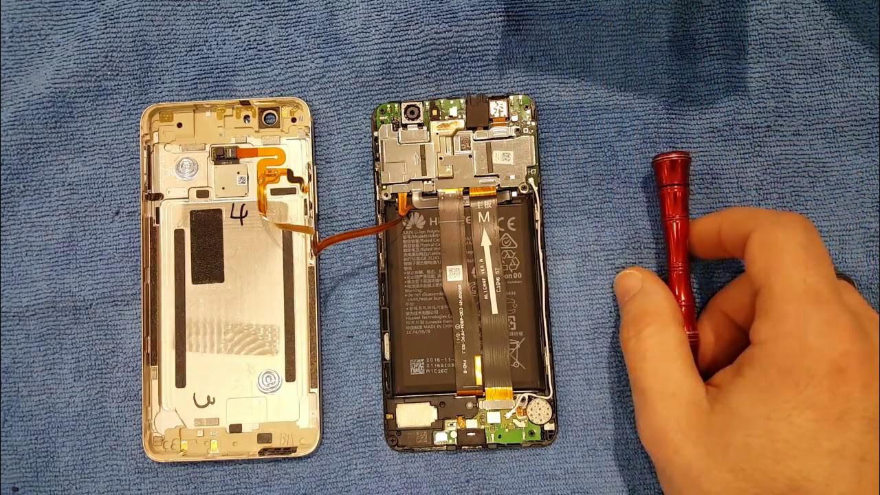Как разобрать телефон хуавей нова Huawei Nova : comment remplacer vitre tactile et LCD - YouTube