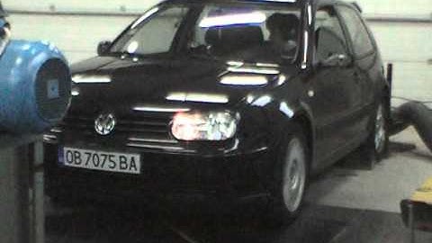 VW Golf 4 1.9 TDI 110hp tuned to 143hp by Adler Auto Bulgaria