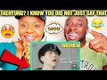 BTS moments that have no logical explanation - Did Taehyung really Say that? | Reaction |