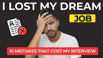 10 BIGGEST Mistakes Freshers Make in Interviews | Placement Tips for Freshers