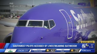 Lawsuit: Southwest pilots streamed video from bathroom cam