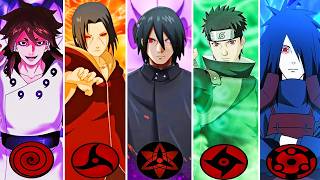 NARUTO STORM CONNECTIONS - UCHIHAS ALL ULTIMATES,TEAM AND TRANSFORMATIONS [2K 60FPS]