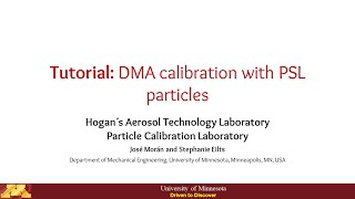 Tutorial 003  - DMA calibration