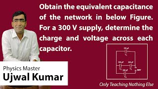 Obtain the equivalent capacitance of the network in below Figure. For a 300 V supply, determine the
Question- Obtain the equivalent capacitance of the network in below Figure. For a 300 V supply, determine the charge and voltage across each capacitor. | ncert class 12 old NCERT questions physics chapter electrostatic potential and capacitance solution by ujwal Kumar physics master | Best Platform for all physics students.
best physics teacher of neet, JEE-Mains in delhi
Download our app for android and ios http://on-app.in/app/home?orgCode=vdtxq Obtain the equivalent capacitance of the network in below Figure. For a 300 V supply, determine the
