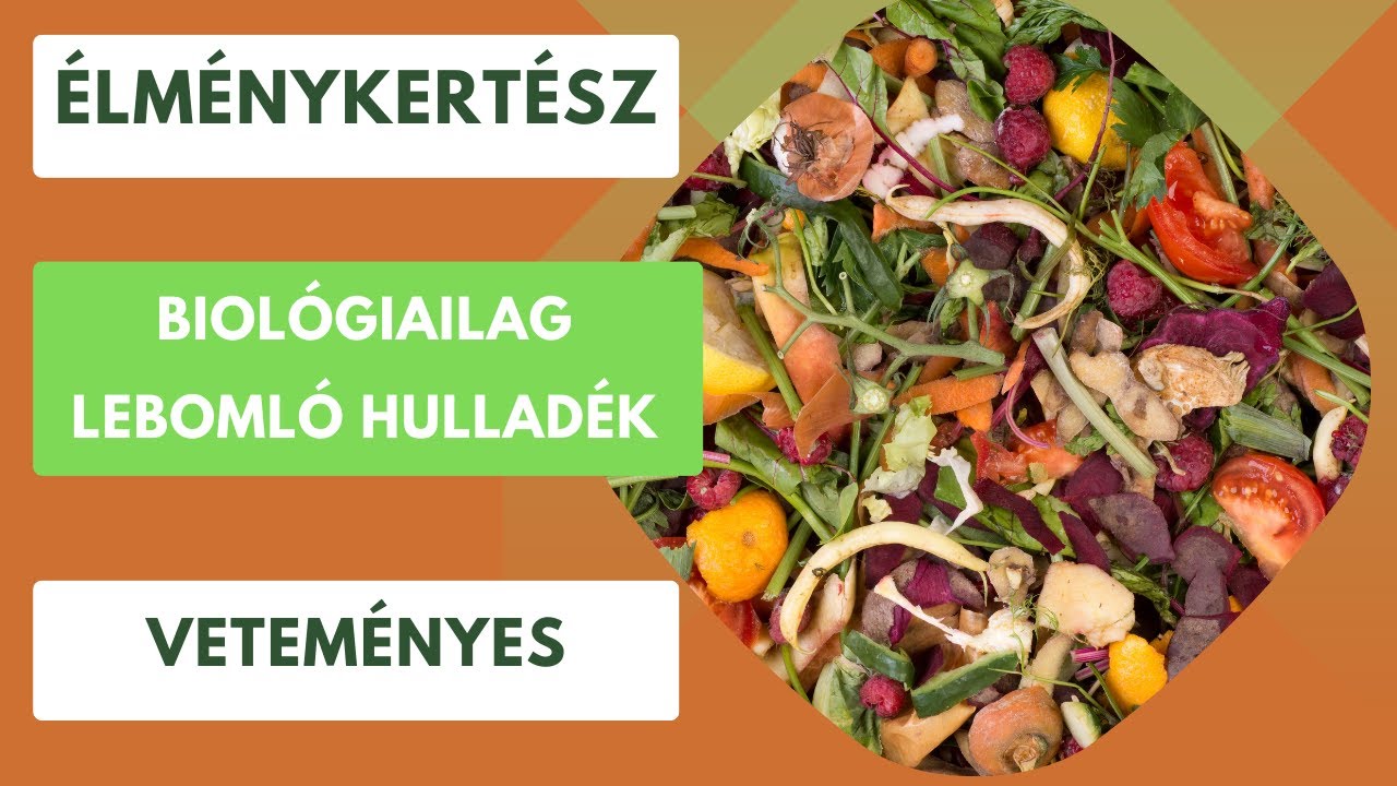 Külön gyűjtött biológiailag lebomló hulladék♻️