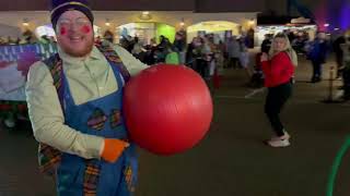Christmas and New year parade in Cincinnati Ohio, USA