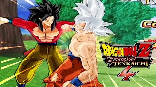 Hardest difficulty - Super 4 Goku vs Ultra instinct GOKU -TENKAICHI 4 MODE