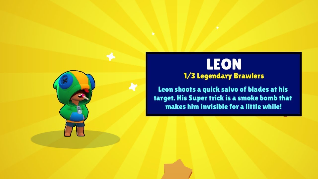 leon brawl stars debloquer 3/4