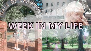 FIRST WEEK OF SCHOOL AT OLE MISS // College Week in my Life, Getting my Nails Done