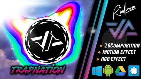 Avee Player Template #55 | Trap Nation | Ridwan studios