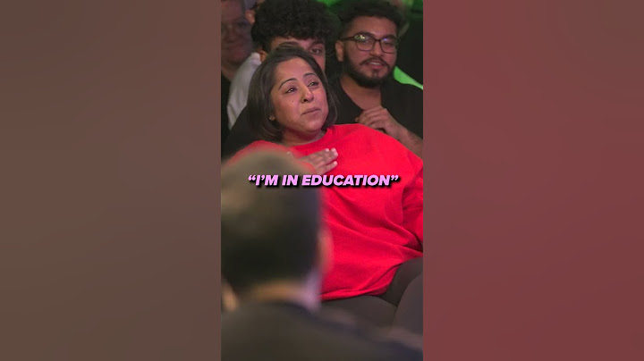 Audience Member Won't Stop Crying